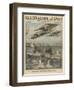 The British Aircraft-Carrier "Ark Royal" is Attacked by Waves of Italian Warplanes-null-Framed Photographic Print