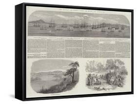 The British and French Fleets in Besika Bay, August, 1853-null-Framed Stretched Canvas