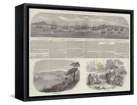 The British and French Fleets in Besika Bay, August, 1853-null-Framed Stretched Canvas