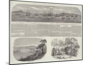 The British and French Fleets in Besika Bay, August, 1853-null-Mounted Giclee Print
