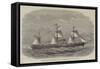 The British and North American Royal Mail Steam-Ship Russia, of the Cunard Line-null-Framed Stretched Canvas