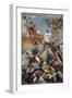 The British Army Entering Singapore after its Cession in 1824-null-Framed Giclee Print