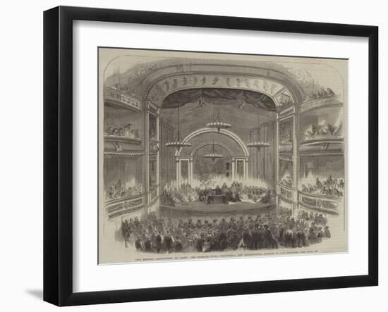 The British Association at Bath-null-Framed Giclee Print