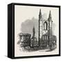 The British Association at Dundee: Cathedral of St. Andrew's, UK, 1867-null-Framed Stretched Canvas
