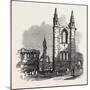 The British Association at Dundee: Cathedral of St. Andrew's, UK, 1867-null-Mounted Giclee Print