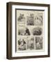 The British Association at Edinburgh, Humours of Science-null-Framed Giclee Print