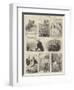 The British Association at Edinburgh, Humours of Science-null-Framed Giclee Print