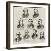 The British Association at Manchester-null-Framed Giclee Print