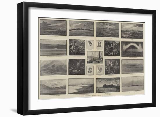 The British Association at Montreal, Sketches of the Voyage Out-George L. Seymour-Framed Giclee Print