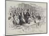 The British Association at Nottingham, Professor Burdon Sanderson Delivering the Inaugural Address-null-Mounted Giclee Print