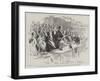 The British Association at Nottingham, Professor Burdon Sanderson Delivering the Inaugural Address-null-Framed Giclee Print