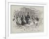 The British Association at Nottingham, Professor Burdon Sanderson Delivering the Inaugural Address-null-Framed Giclee Print