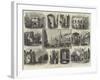 The British Association at Southampton, Sketches of the Town and Neighbourhood-null-Framed Giclee Print