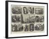 The British Association at Southampton, Sketches of the Town and Neighbourhood-null-Framed Giclee Print