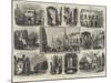 The British Association at Southampton, Sketches of the Town and Neighbourhood-null-Mounted Giclee Print