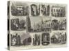 The British Association at Southampton, Sketches of the Town and Neighbourhood-null-Stretched Canvas