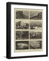 The British Association at Swansea, Views in the Neighbourhood-William Henry James Boot-Framed Giclee Print
