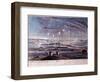 The British Attack of Fort Mchenry, Baltimore in 1812-null-Framed Giclee Print