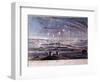 The British Attack of Fort Mchenry, Baltimore in 1812-null-Framed Giclee Print