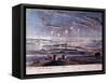 The British Attack of Fort Mchenry, Baltimore in 1812-null-Framed Stretched Canvas
