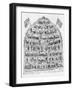 The British Beehive, 1867-George Cruikshank-Framed Giclee Print