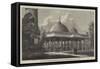 The British Boiler-House in the Park of the Paris Exhibition-null-Framed Stretched Canvas