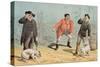 The British Bull Dog Show, from 'St. Stephen's Review Presentation Cartoon', 25 February 1888-Tom Merry-Stretched Canvas