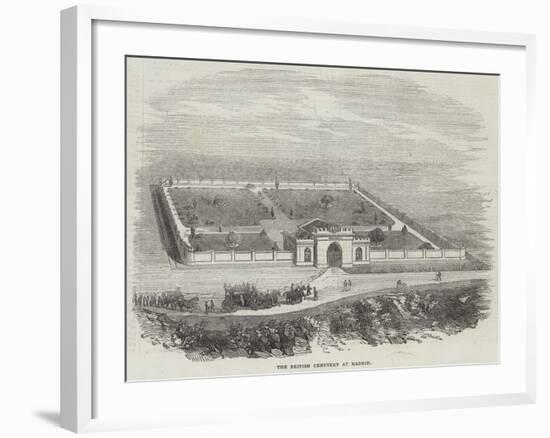 The British Cemetery at Madrid-null-Framed Giclee Print