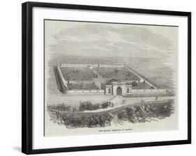 The British Cemetery at Madrid-null-Framed Giclee Print