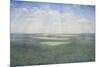 The British Channel Seen from the Dorsetshire Cliffs-John Brett-Mounted Giclee Print