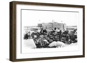 The British Colonial Hilton Hotel, Nassau, New Providence, Bahamas, 1911-null-Framed Giclee Print