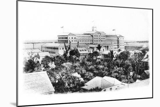 The British Colonial Hilton Hotel, Nassau, New Providence, Bahamas, 1911-null-Mounted Giclee Print