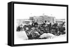 The British Colonial Hilton Hotel, Nassau, New Providence, Bahamas, 1911-null-Framed Stretched Canvas