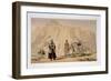 The British Commandant of Shah Shoojan's 2nd Jannah Cavalry and Affhan Troopers of the Corps-Louis Hague-Framed Giclee Print