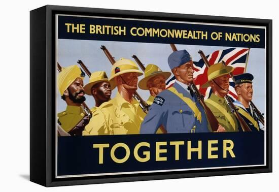 The British Commonwealth of Nations - Together Poster-null-Framed Stretched Canvas