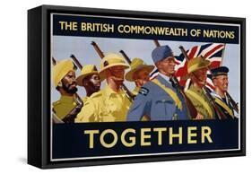 The British Commonwealth of Nations - Together Poster-null-Framed Stretched Canvas