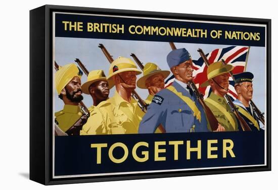 The British Commonwealth of Nations - Together Poster-null-Framed Stretched Canvas