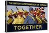 The British Commonwealth of Nations - Together Poster-null-Stretched Canvas