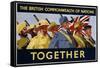 The British Commonwealth of Nations - Together Poster-null-Framed Stretched Canvas