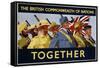 The British Commonwealth of Nations - Together Poster-null-Framed Stretched Canvas