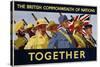 The British Commonwealth of Nations - Together Poster-null-Stretched Canvas