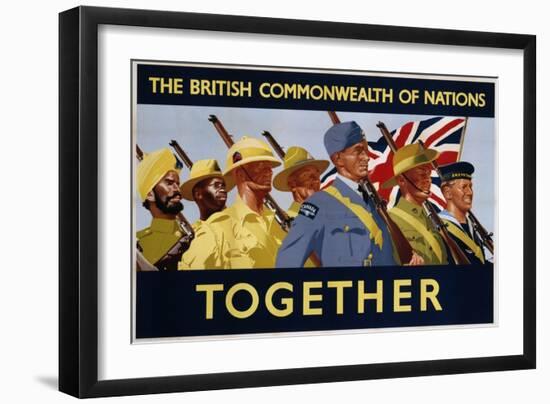 The British Commonwealth of Nations - Together Poster-null-Framed Photographic Print