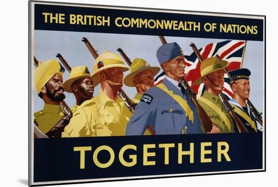 The British Commonwealth of Nations - Together Poster-null-Mounted Photographic Print