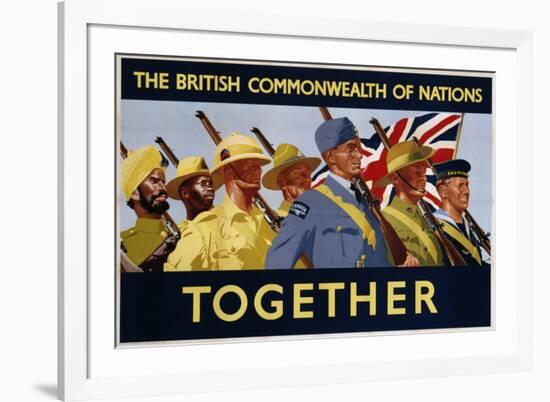 The British Commonwealth of Nations - Together Poster-null-Framed Photographic Print