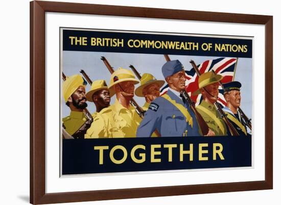 The British Commonwealth of Nations - Together Poster-null-Framed Photographic Print