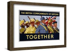 The British Commonwealth of Nations - Together Poster-null-Framed Photographic Print