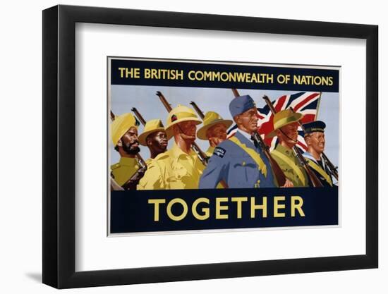 The British Commonwealth of Nations - Together Poster-null-Framed Photographic Print