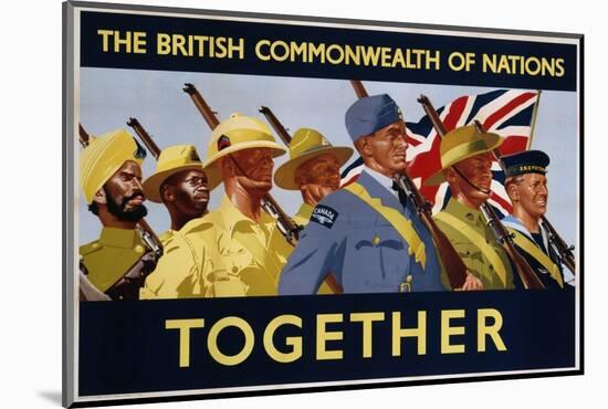 The British Commonwealth of Nations - Together Poster-null-Mounted Photographic Print