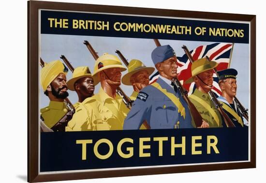 The British Commonwealth of Nations - Together Poster-null-Framed Photographic Print