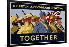 The British Commonwealth of Nations - Together Poster-null-Framed Photographic Print